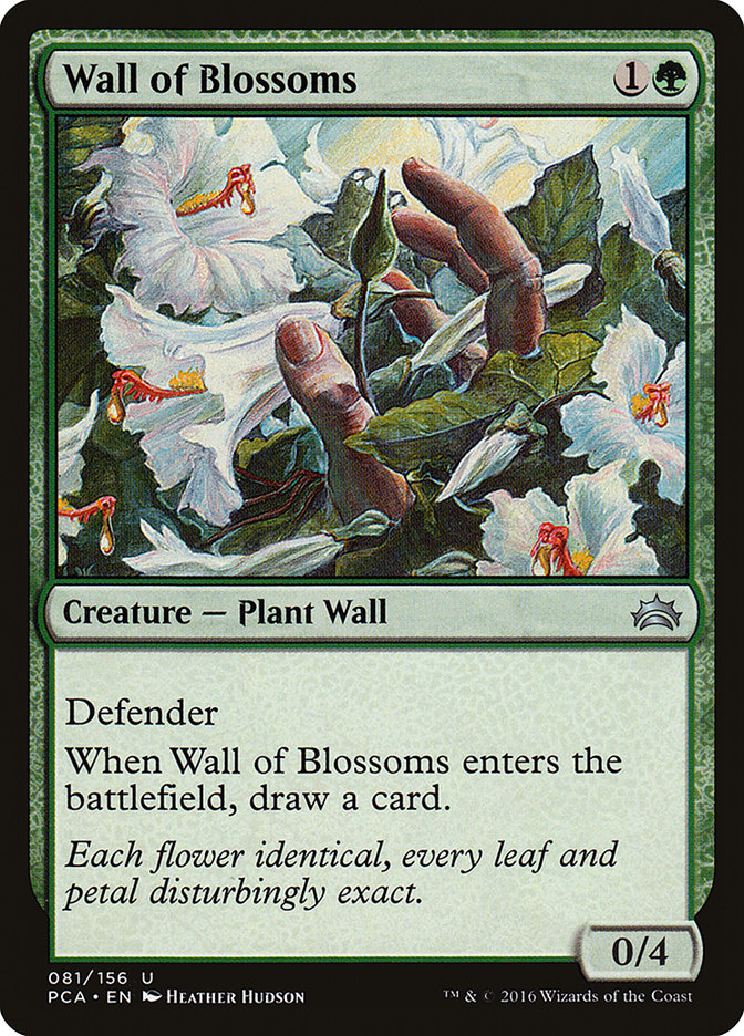 Wall of Blossoms [Planechase Anthology] | Mega City Incorporated