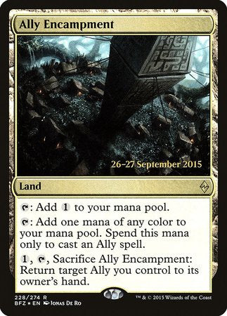 Ally Encampment [Battle for Zendikar Promos] | Mega City Incorporated