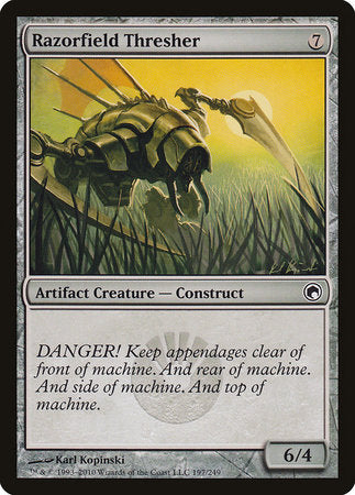 Razorfield Thresher [Scars of Mirrodin] | Mega City Incorporated