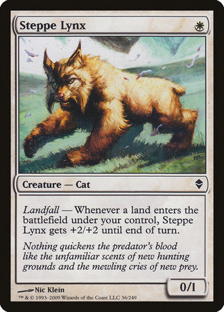 Steppe Lynx [Zendikar] | Mega City Incorporated