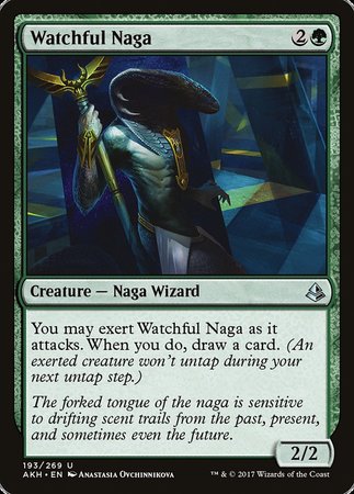 Watchful Naga [Amonkhet] | Mega City Incorporated