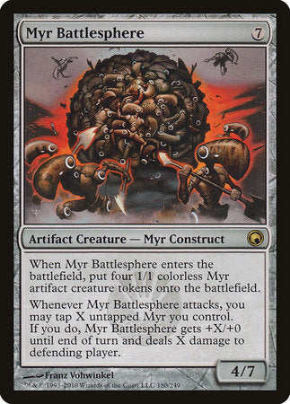 Myr Battlesphere [Scars of Mirrodin] | Mega City Incorporated