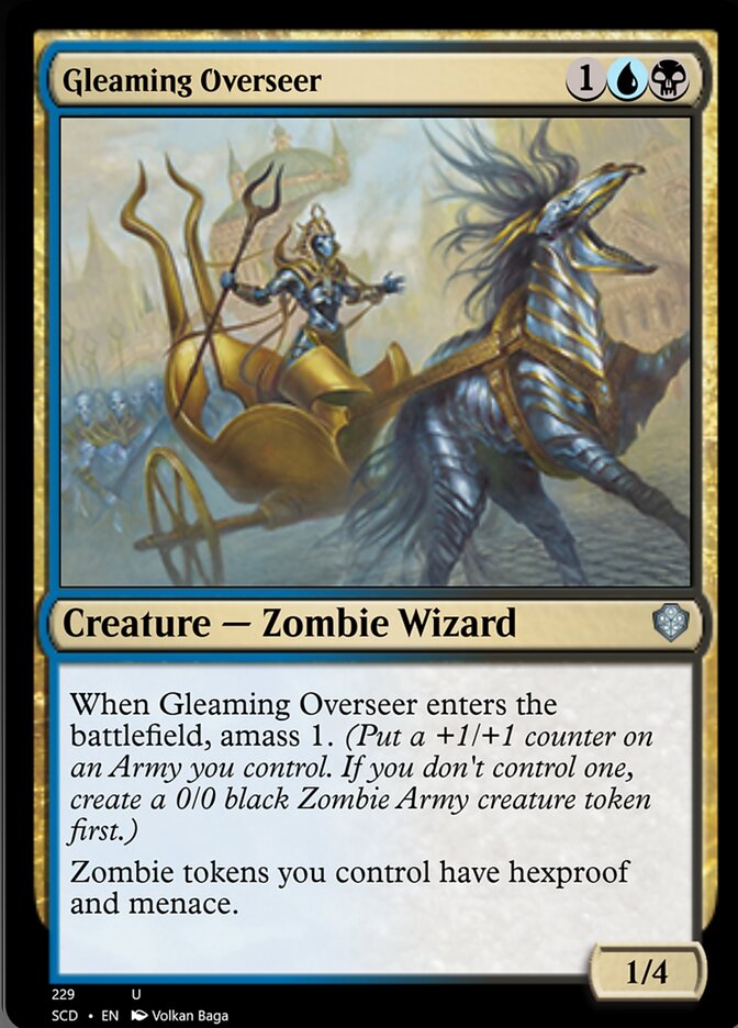 Gleaming Overseer [Starter Commander Decks] | Mega City Incorporated