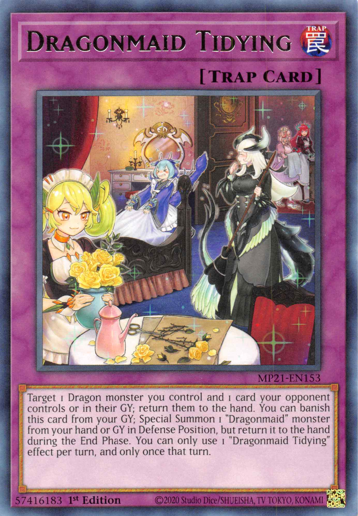 Dragonmaid Tidying [MP21-EN153] Rare | Mega City Incorporated