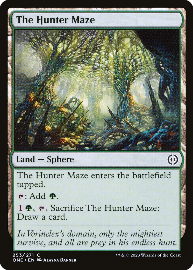 The Hunter Maze [Phyrexia: All Will Be One] | Mega City Incorporated