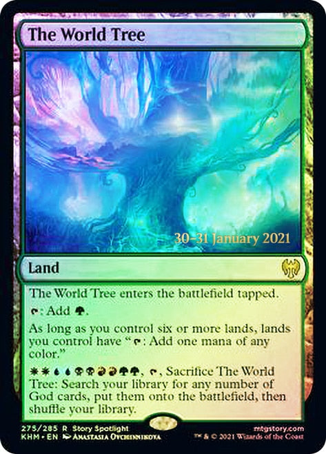 The World Tree  [Kaldheim Prerelease Promos] | Mega City Incorporated