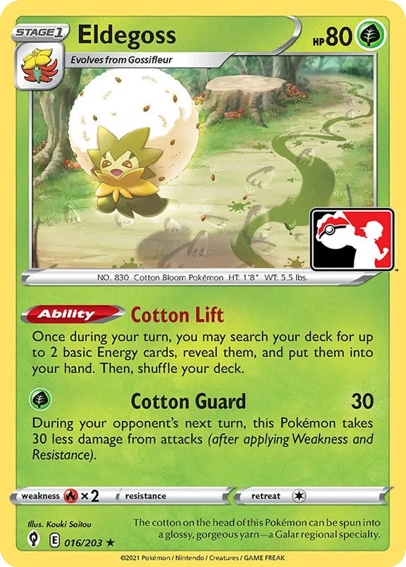 Eldegoss (016/203) [Prize Pack Series One] | Mega City Incorporated