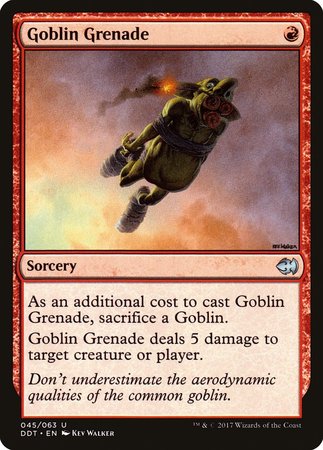 Goblin Grenade [Duel Decks: Merfolk vs. Goblins] | Mega City Incorporated