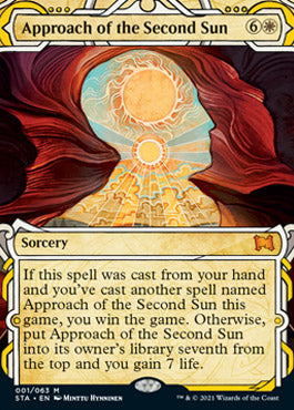 Approach of the Second Sun (Etched Foil) [Strixhaven Mystical Archive] | Mega City Incorporated