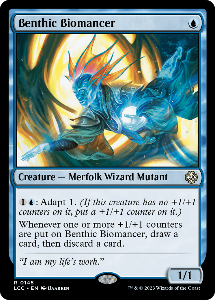 Benthic Biomancer [The Lost Caverns of Ixalan Commander] | Mega City Incorporated