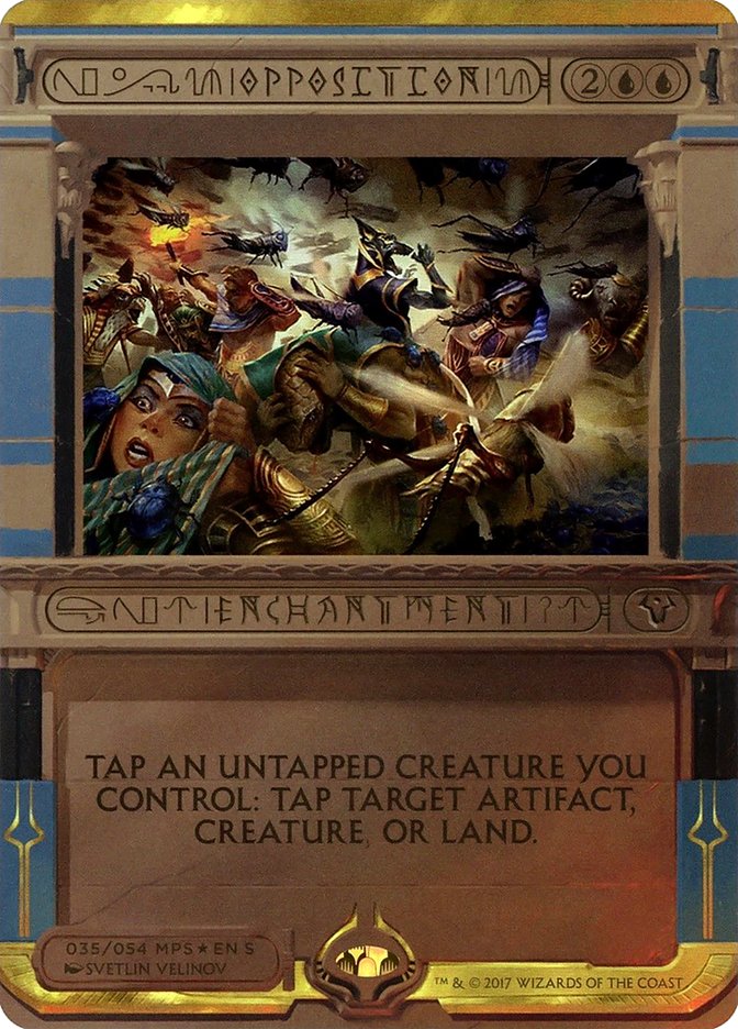 Opposition (Invocation) [Amonkhet Invocations] | Mega City Incorporated