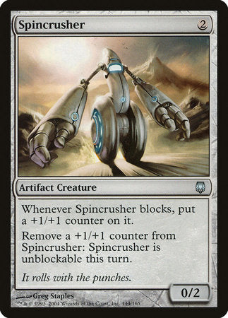 Spincrusher [Darksteel] | Mega City Incorporated
