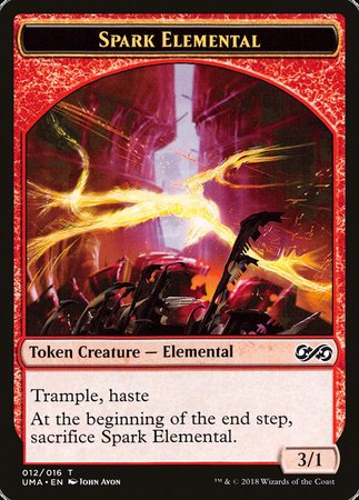 Spark Elemental Token [Ultimate Masters Tokens] | Mega City Incorporated