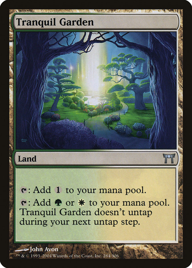 Tranquil Garden [Champions of Kamigawa] | Mega City Incorporated