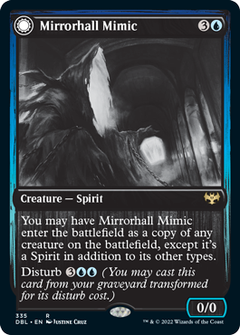 Mirrorhall Mimic // Ghastly Mimicry [Innistrad: Double Feature] | Mega City Incorporated