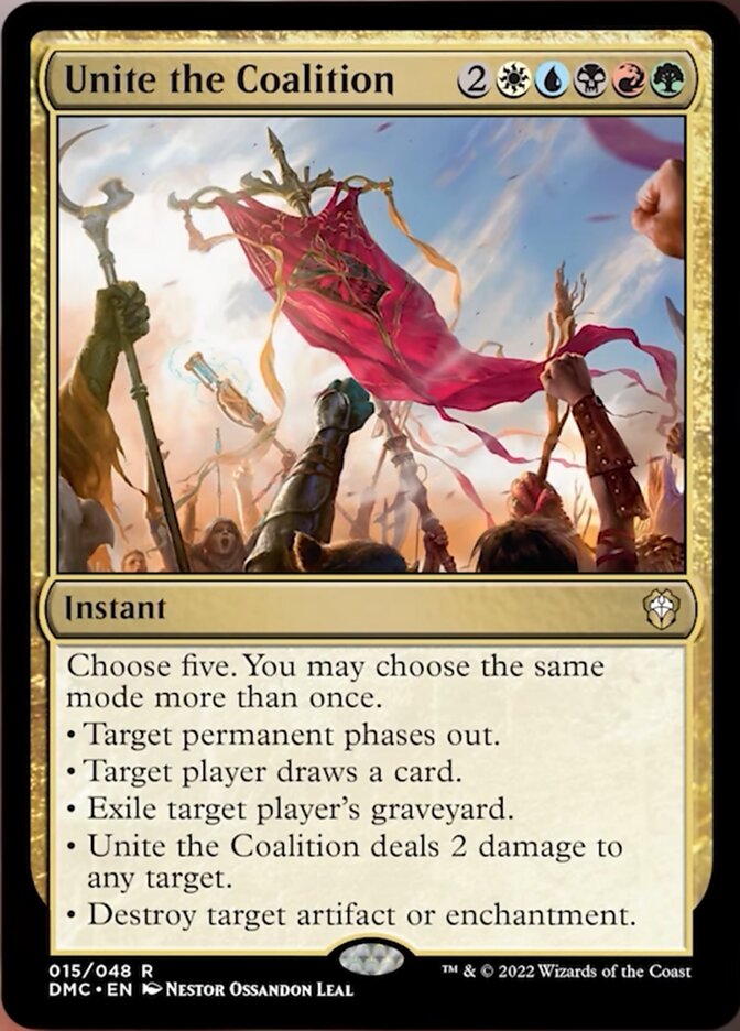 Unite the Coalition [Dominaria United Commander] | Mega City Incorporated