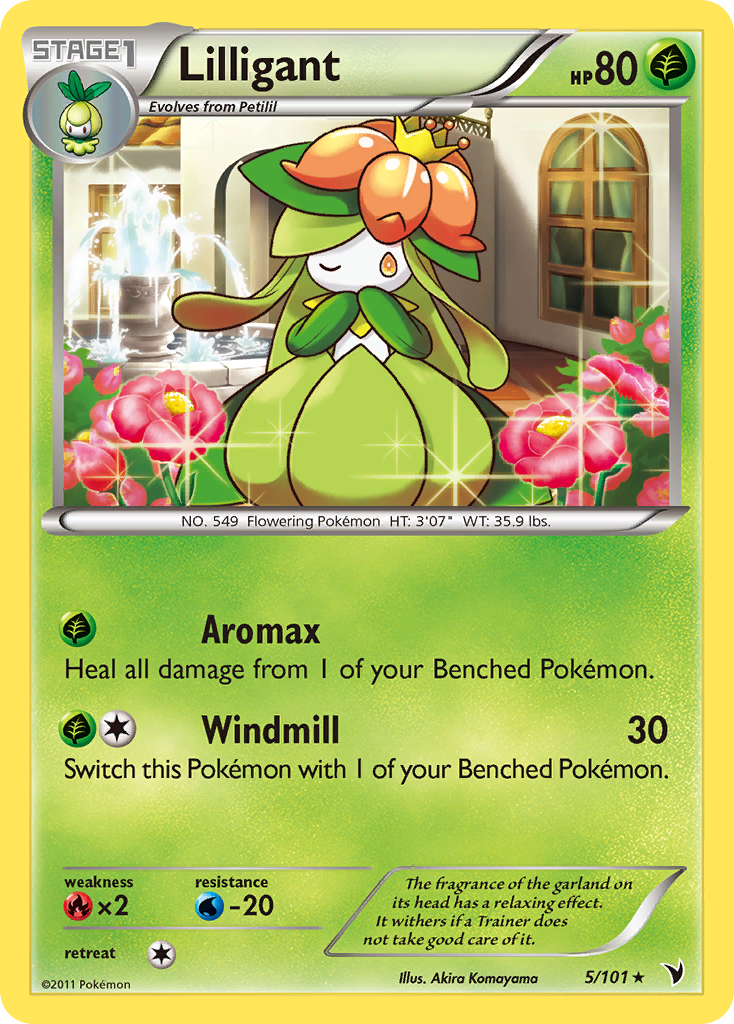 Lilligant (5/101) [Black & White: Noble Victories] | Mega City Incorporated