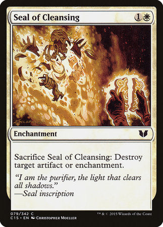 Seal of Cleansing [Commander 2015] | Mega City Incorporated