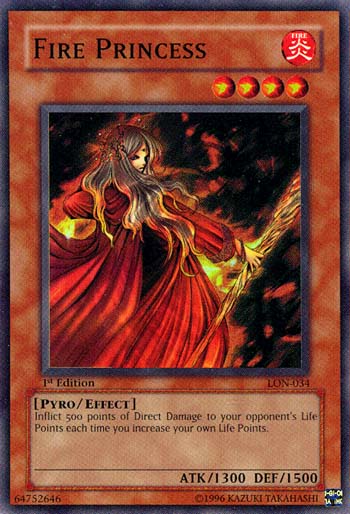 Fire Princess [LON-034] Super Rare | Mega City Incorporated