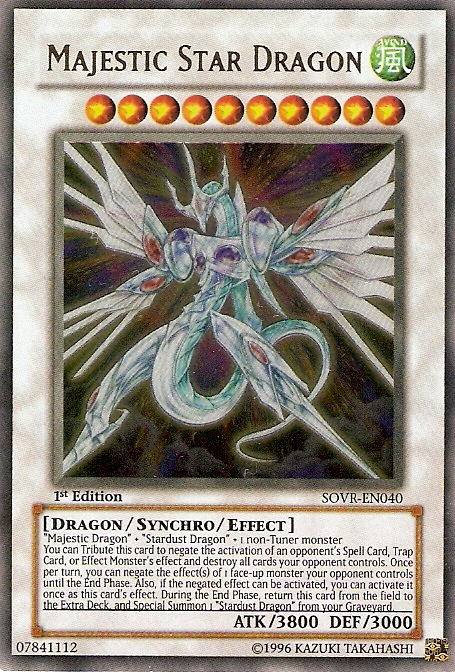 Majestic Star Dragon [SOVR-EN040] Ultra Rare | Mega City Incorporated