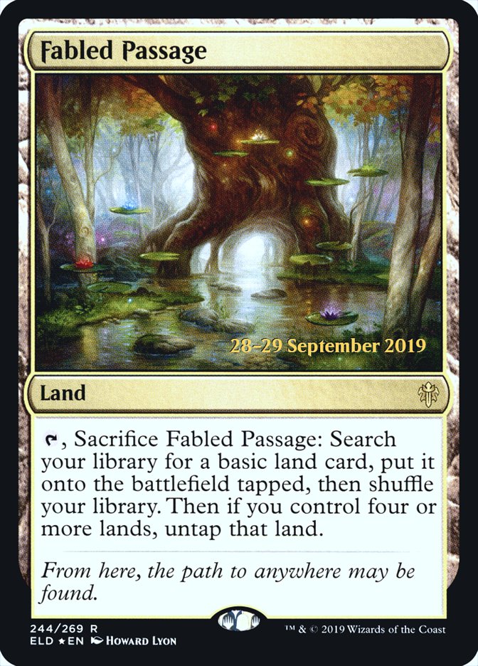 Fabled Passage  [Throne of Eldraine Prerelease Promos] | Mega City Incorporated