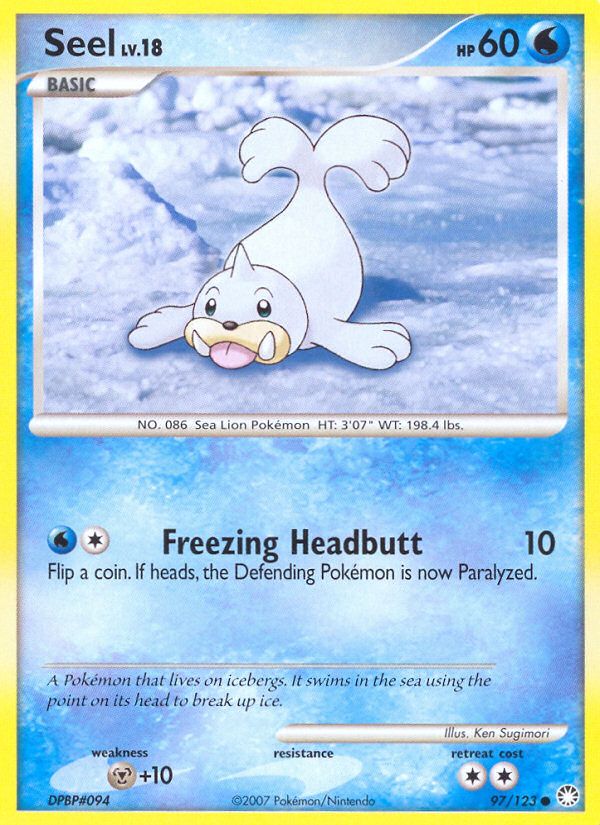 Seel (97/123) [Diamond & Pearl: Mysterious Treasures] | Mega City Incorporated