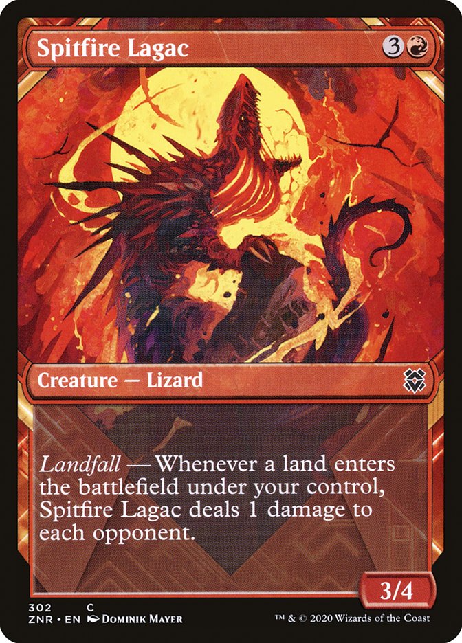 Spitfire Lagac (Showcase) [Zendikar Rising] | Mega City Incorporated