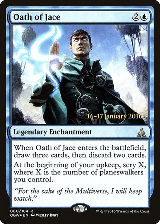 Oath of Jace [Oath of the Gatewatch Promos] | Mega City Incorporated