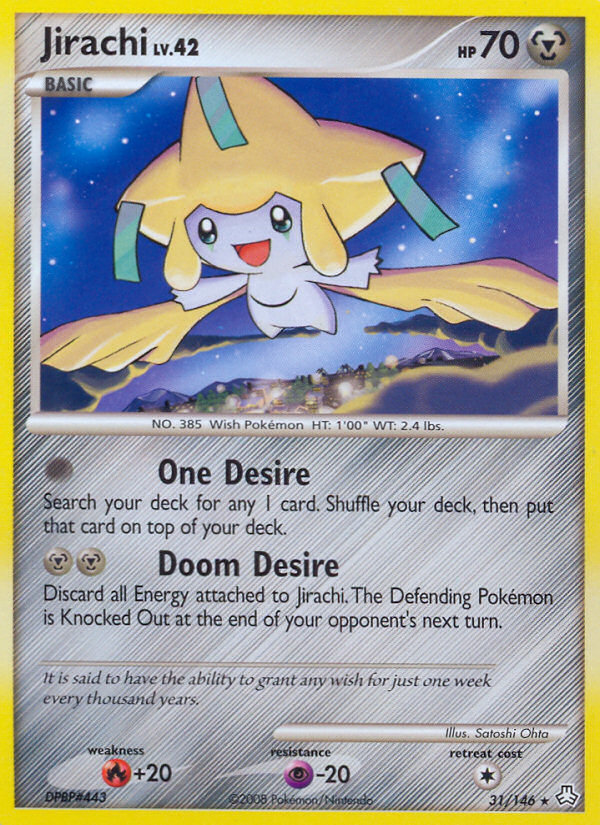 Jirachi (31/146) [Diamond & Pearl: Legends Awakened] | Mega City Incorporated