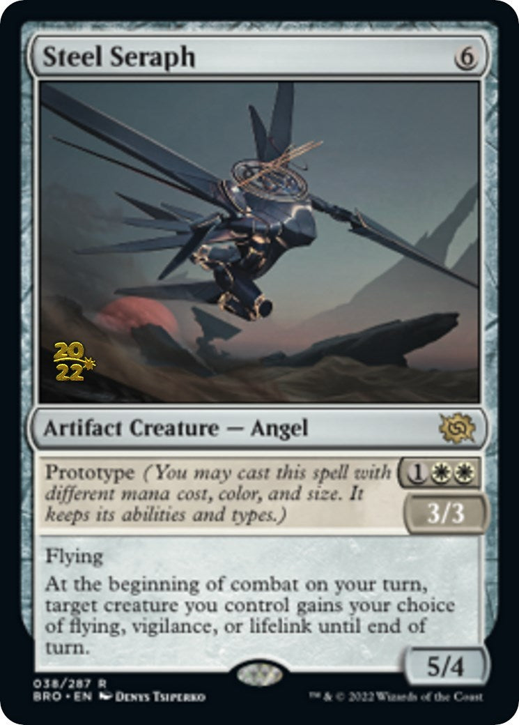 Steel Seraph [The Brothers' War: Prerelease Promos] | Mega City Incorporated