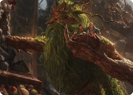 Treebeard, Gracious Host Art Card [The Lord of the Rings: Tales of Middle-earth Art Series] | Mega City Incorporated