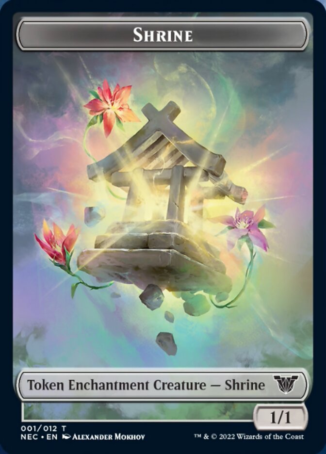 Shrine Token [Kamigawa: Neon Dynasty Commander Tokens] | Mega City Incorporated