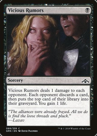 Vicious Rumors [Guilds of Ravnica] | Mega City Incorporated