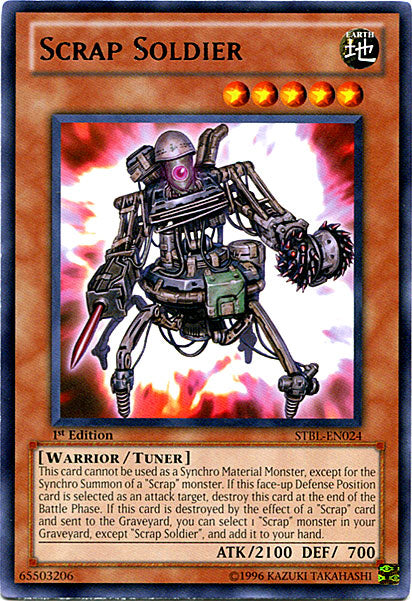 Scrap Soldier [STBL-EN024] Rare | Mega City Incorporated