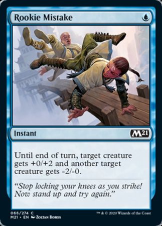 Rookie Mistake [Core Set 2021] | Mega City Incorporated