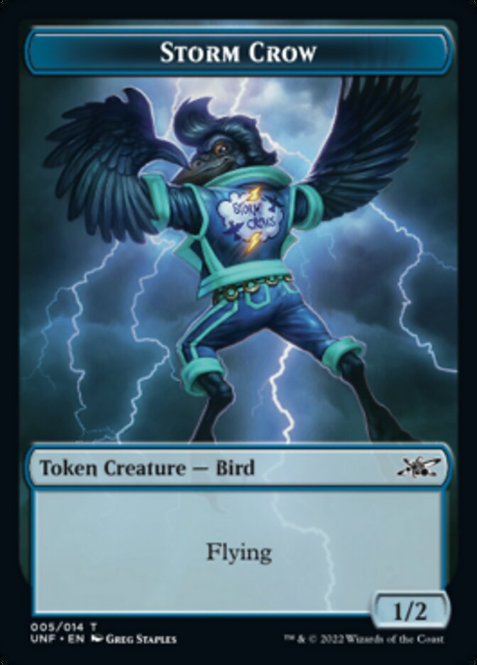 Storm Crow Token [Unfinity Tokens] | Mega City Incorporated