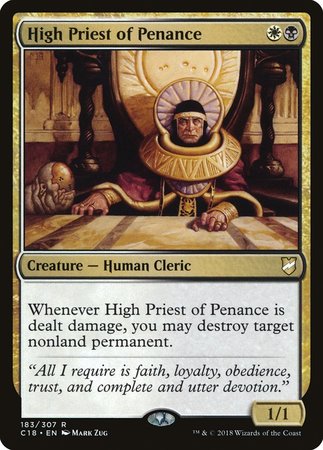 High Priest of Penance [Commander 2018] | Mega City Incorporated