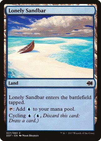 Lonely Sandbar [Duel Decks: Merfolk vs. Goblins] | Mega City Incorporated