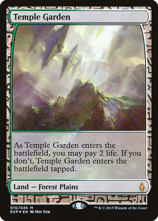 Temple Garden [Zendikar Expeditions] | Mega City Incorporated