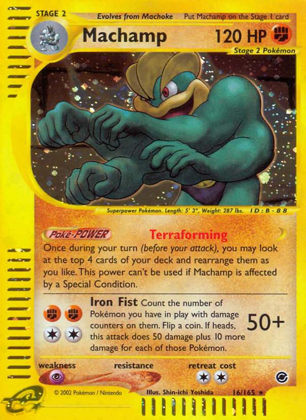 Machamp (16/165) [Expedition: Base Set] | Mega City Incorporated