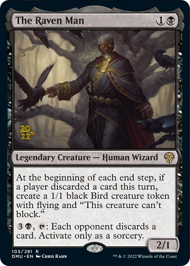 The Raven Man [Dominaria United Prerelease Promos] | Mega City Incorporated