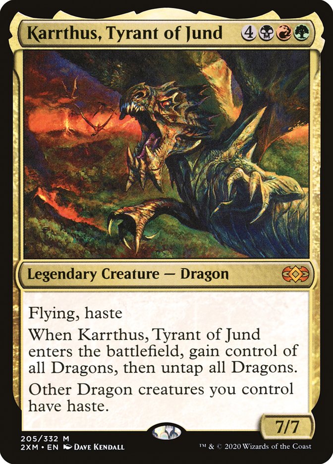 Karrthus, Tyrant of Jund [Double Masters] | Mega City Incorporated