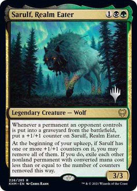 Sarulf, Realm Eater [Kaldheim Promo Pack] | Mega City Incorporated