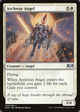 Archway Angel [Ravnica Allegiance] | Mega City Incorporated