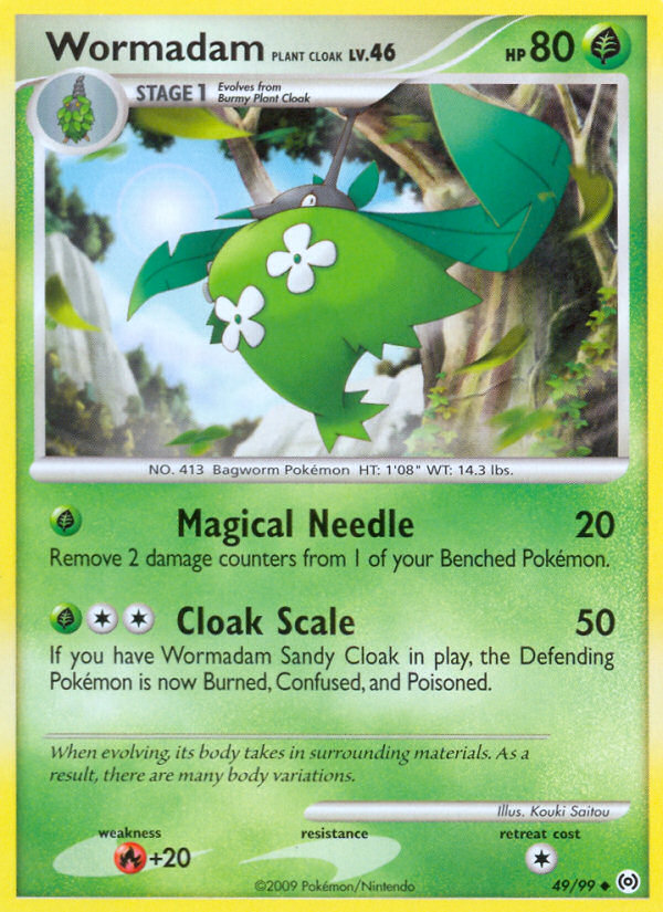 Wormadam Plant Cloak (49/99) [Platinum: Arceus] | Mega City Incorporated