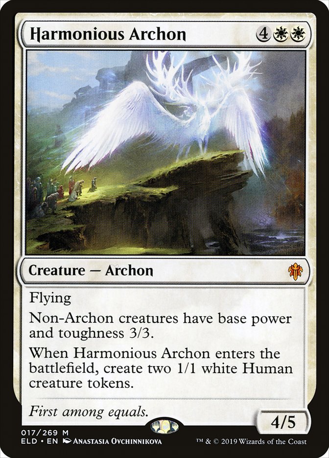 Harmonious Archon [Throne of Eldraine] | Mega City Incorporated