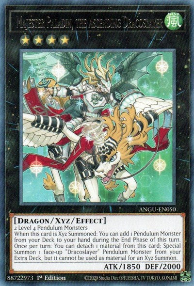 Majester Paladin, the Ascending Dracoslayer (Rare) [ANGU-EN050] Rare | Mega City Incorporated