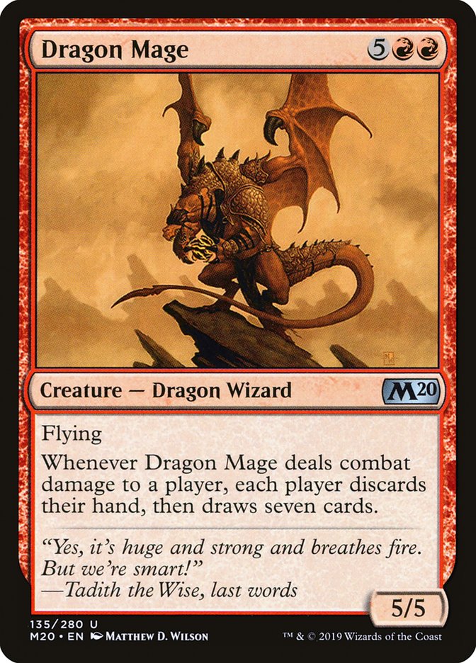 Dragon Mage [Core Set 2020] | Mega City Incorporated