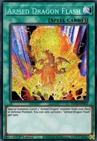 Armed Dragon Flash [BLVO-EN051] Secret Rare | Mega City Incorporated