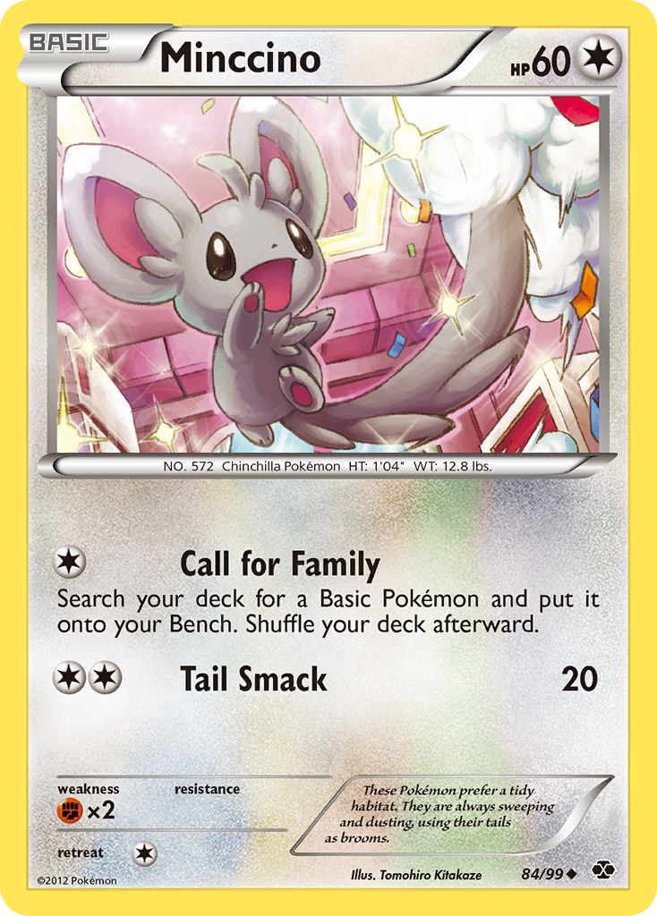 Minccino (84/99) [Black & White: Next Destinies] | Mega City Incorporated